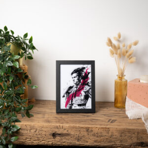 Daniel Luque portrait - Illustration encre de chine