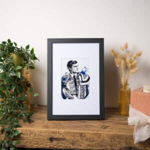 Dorian Canton portrait - Illustration encre de chine